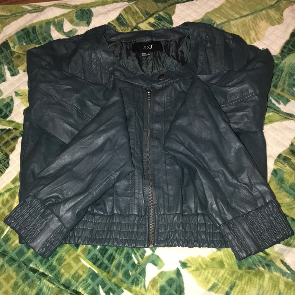 Faux forever 21 Leather jacket